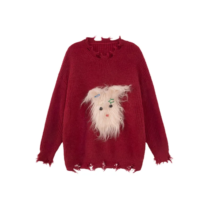 UNIFREE Sweater Women's Burgundy-0