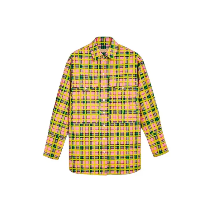Burberry Shirts Women's Bright Coral Pink-0
