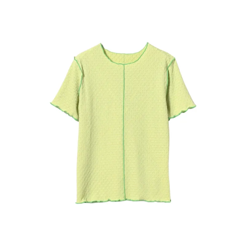 Beams T Shirts Women's Green-0