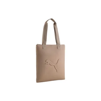 PUMA Polyester Handbag, Shoulder Bag Unisex Taupe