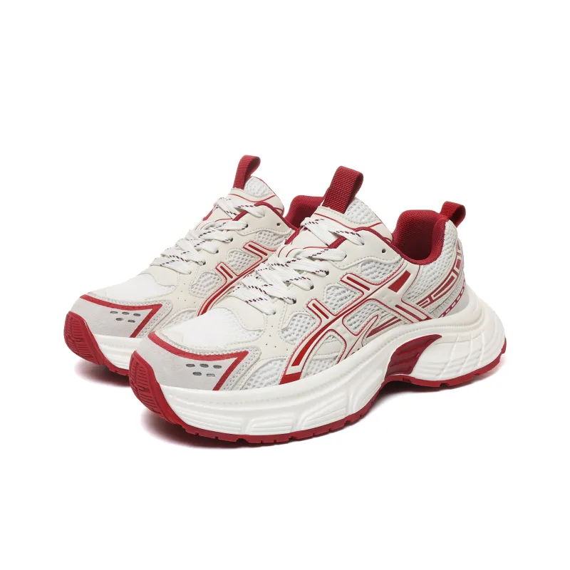 CEDAR HAN Slip Resistant, Breathable, Lightweight Low Top Chunky Sneakers Men's-1