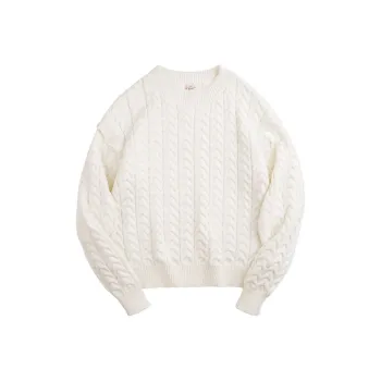 MADEN Sweater Women's Cream White