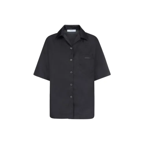 PRADA Re Nylon Shirts Women's Black