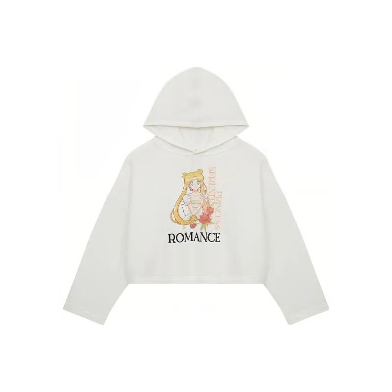 Maje X Sailor Moon Sweatshirts Women's White-0
