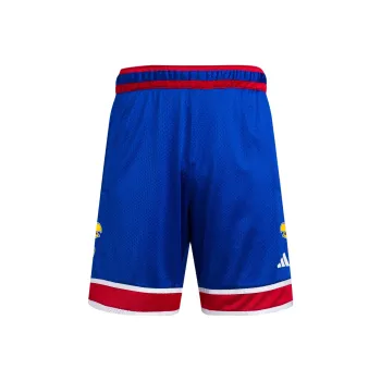 Adidas Free Shipping With AdiClub Kansas University Swingman Shorts