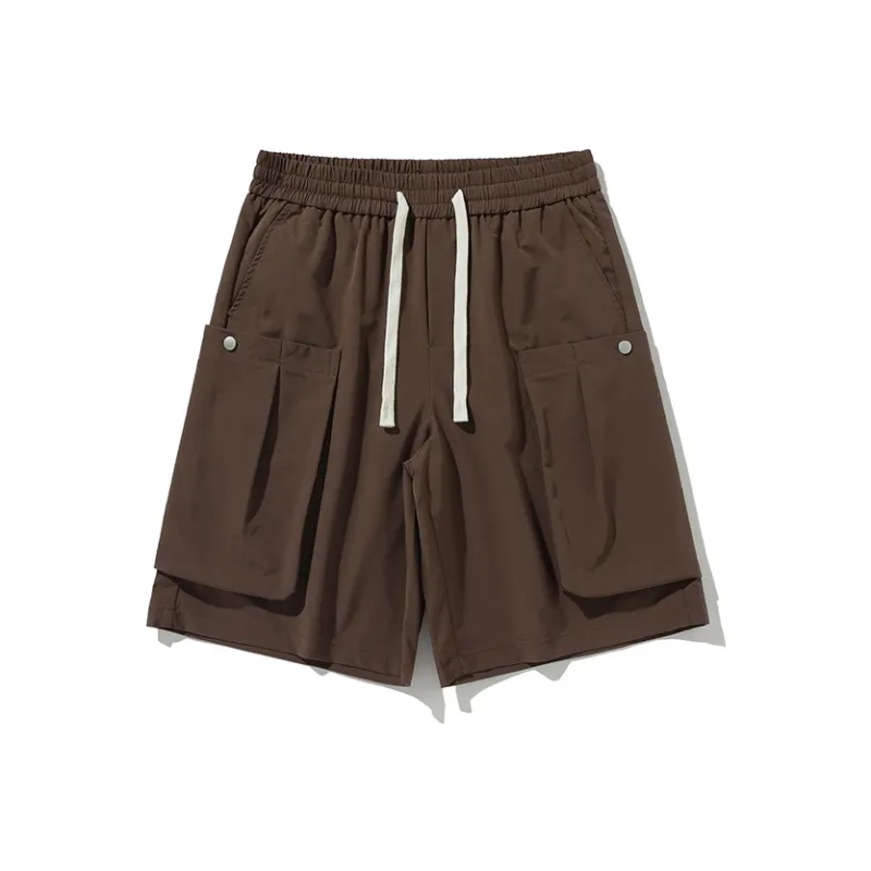 BENGEN Casual Shorts Men-8