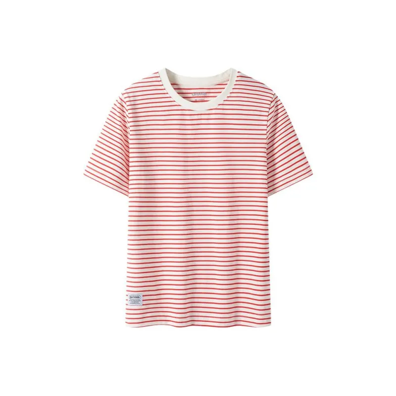OUTDOOR PRODUCTS Regular T Shirt Women's Red White-0