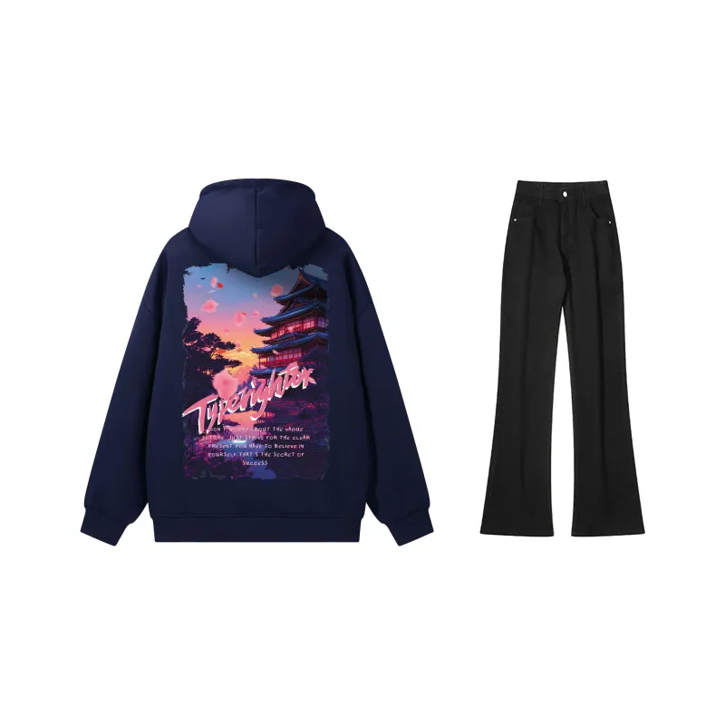 TYPERIGHTER Sweatshirt Set Unisex-5