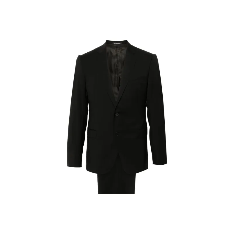 EMPORIO ARMANI Single Breasted Two Piece Tailored Suit-0