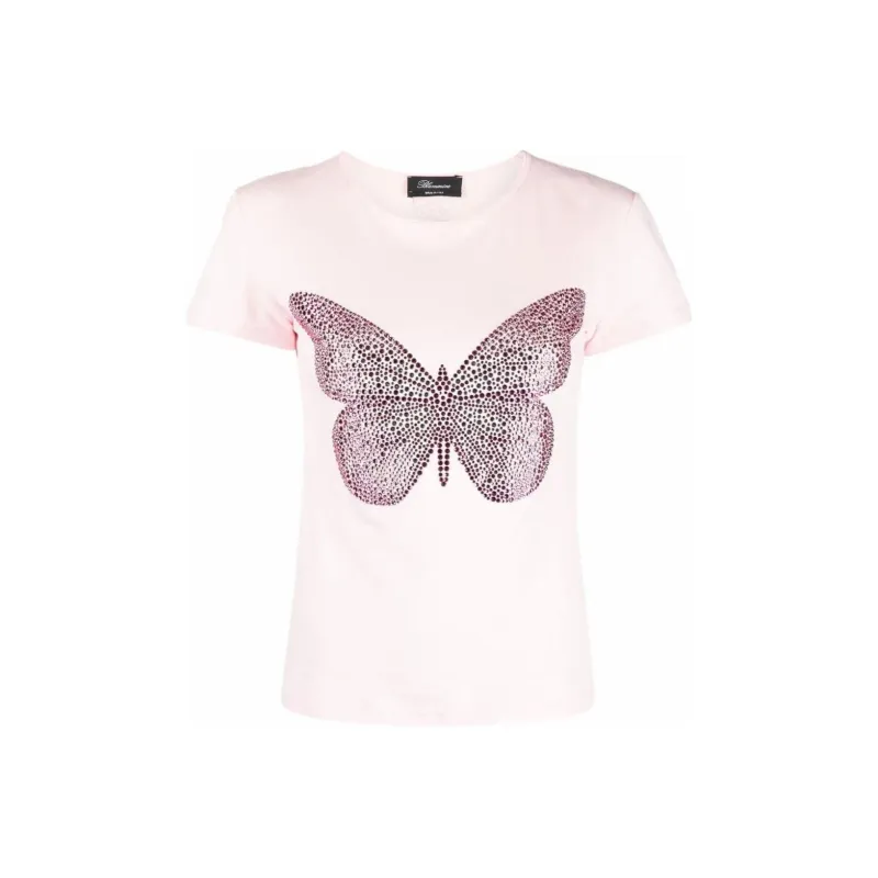 Blumarine T-Shirts Women's Pink-0