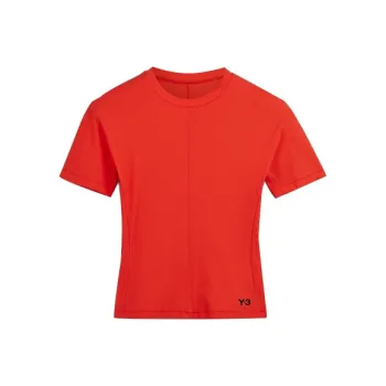 Y 3 T Shirts Women's Orange