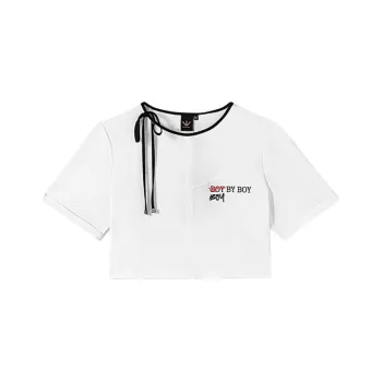 BOY BY BOY Regular T Shirt Women's White