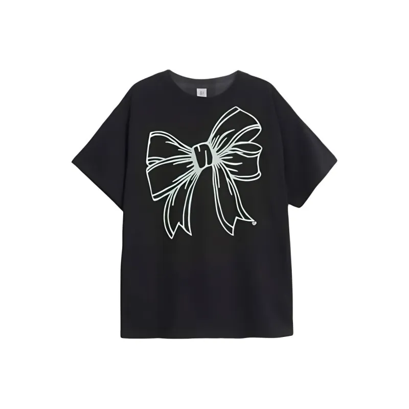 RONRON T-Shirt Women's Cream Black-0