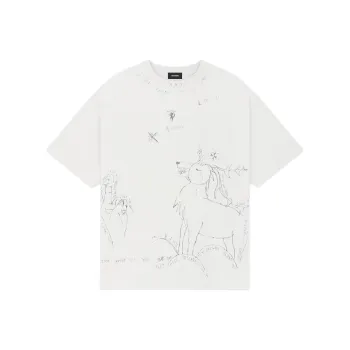 WE11DONE Graphic print Cotton T shirt