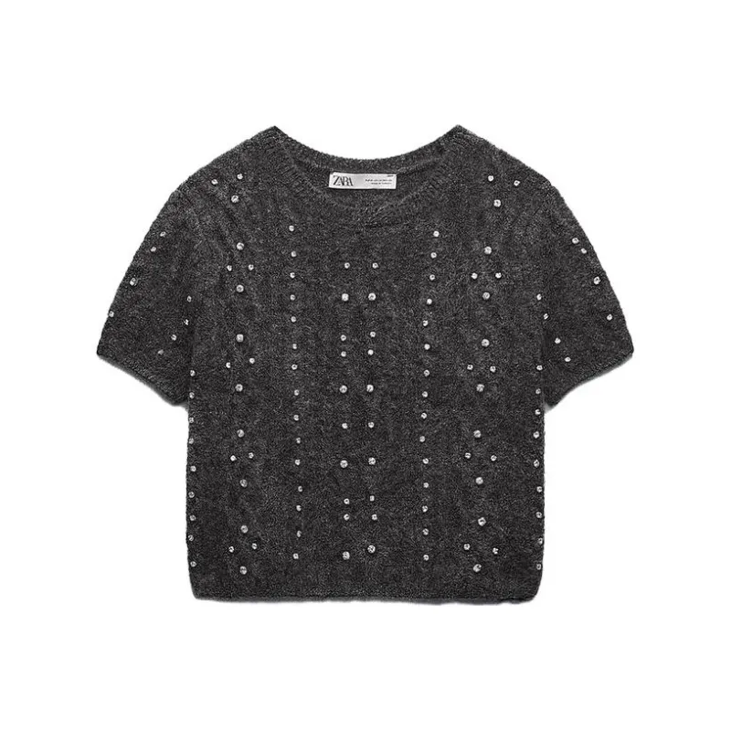ZARA Sweaters Women's Gray-0