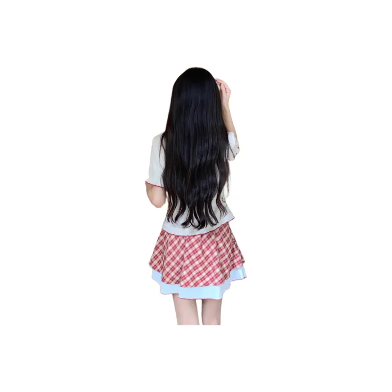 Mu Xiao Xin Two Piece Skirt Sets Women's-0
