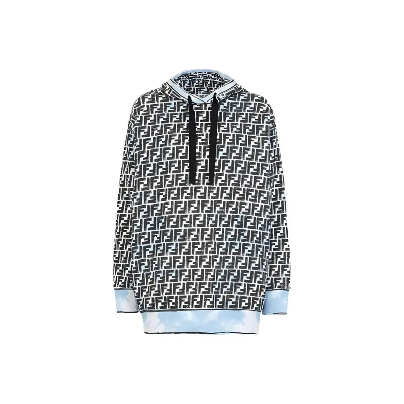 FENDI Sweatshirt Women's Light Blue-0