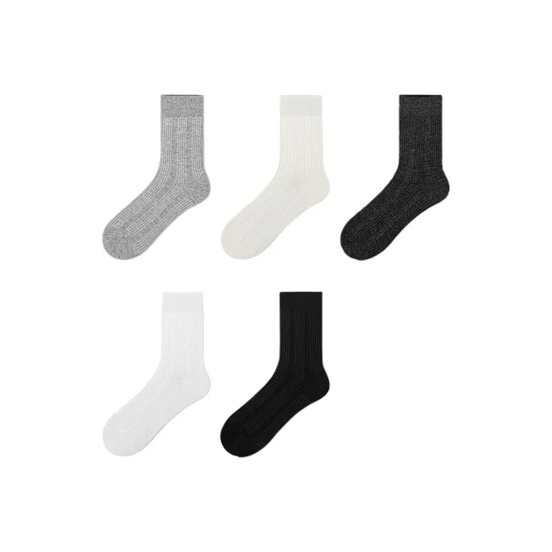 H YXIANG Mid Calf Socks Women's Combo Set-20