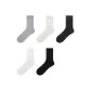 Light Gray, Milk White, Dark Gray, White, Black