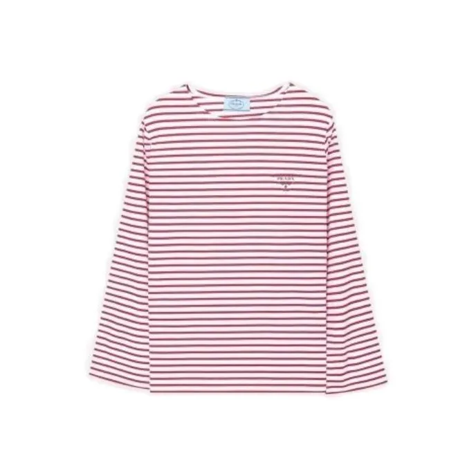 PRADA T-Shirts Women's Red-0
