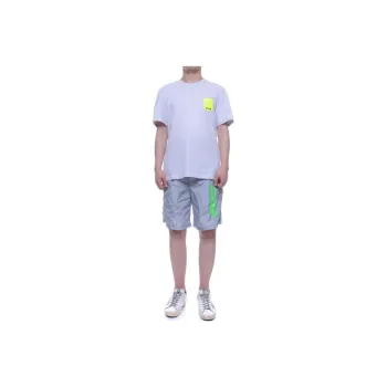 MSGM Casual Shorts Men Gray