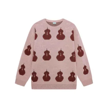 Only This Green X DAZZLE Only Turquoise Collaboration, New Year Collection Sweaters Women's Pink