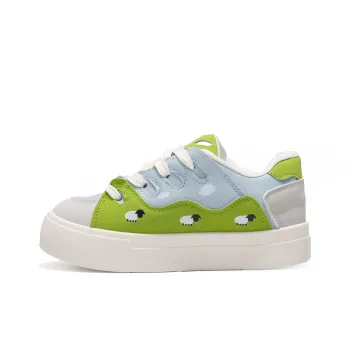 Yang Nianhua Anti Slip Wear Resistant Low Top Casual Shoes Women's Grassland Green