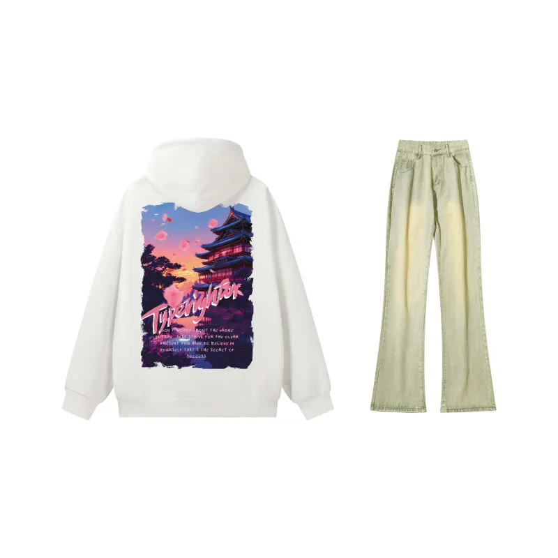 TYPERIGHTER Sweatshirt Set Unisex-19