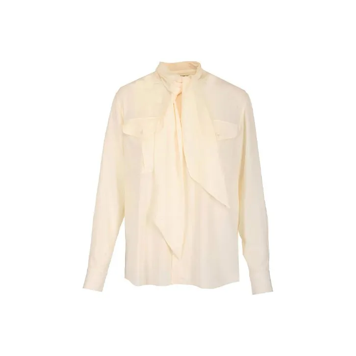 CELINE Shirts Women's Cream-0
