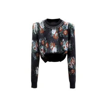 Cypress House Sweater Women's Dark Gray Green