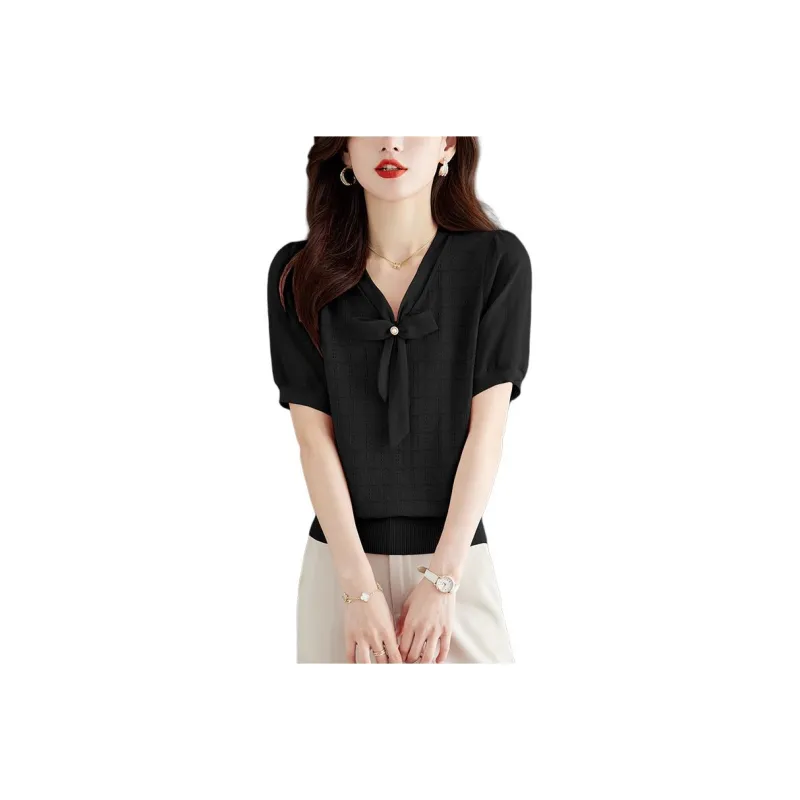 Korean Style Regular T Shirt Women's-6