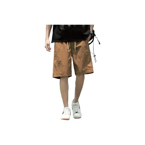Tonlion Casual Shorts Men's Coffee