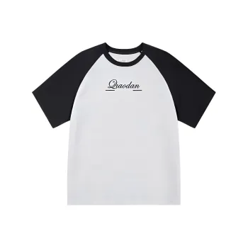 QIAODAN Sports Lifestyle Collection Quality Drying T Shirt Women's White Heather Gray/Black