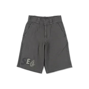 WIND AND SEA VOLCOM Collaboration Casual Shorts Unisex Charcoal Gray