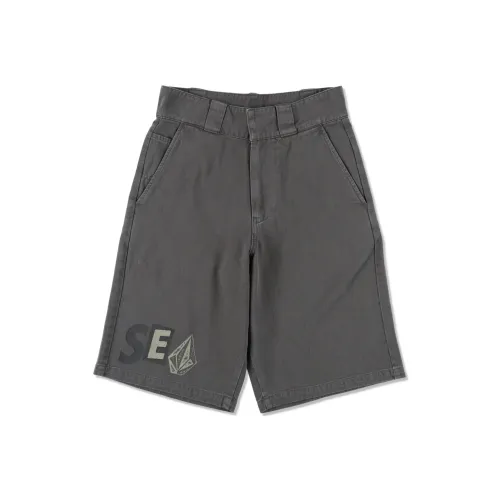 Timberland S-L Core Jeans slim VOLCOM Collaboration Casual Shorts Unisex Charcoal Gray
