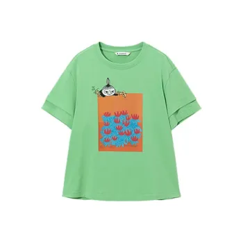 Broadcast X Moomin Co-branded Model T-Shirts Women's