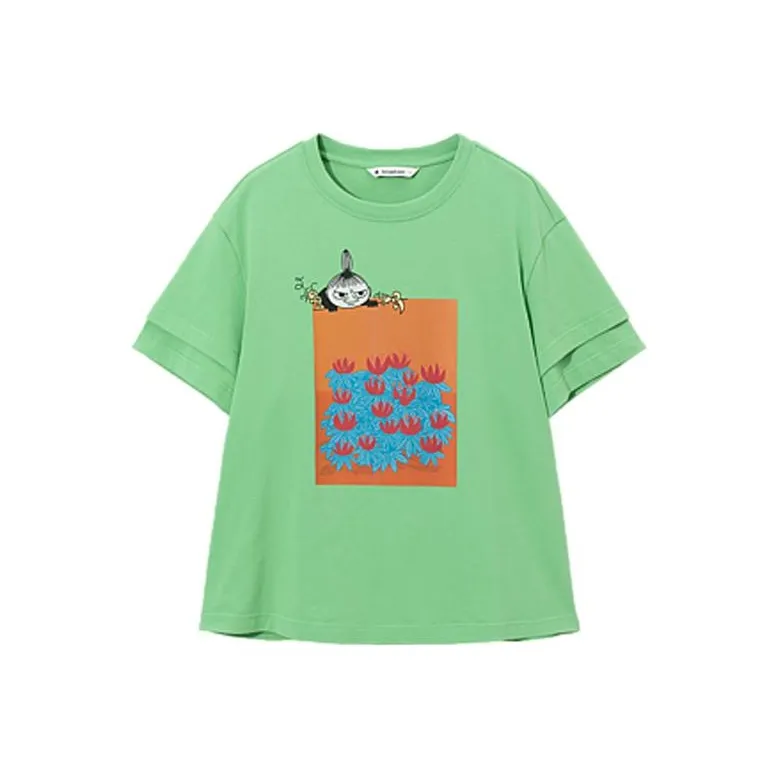 Broadcast X Moomin Co-branded Model T-Shirts Women's-0