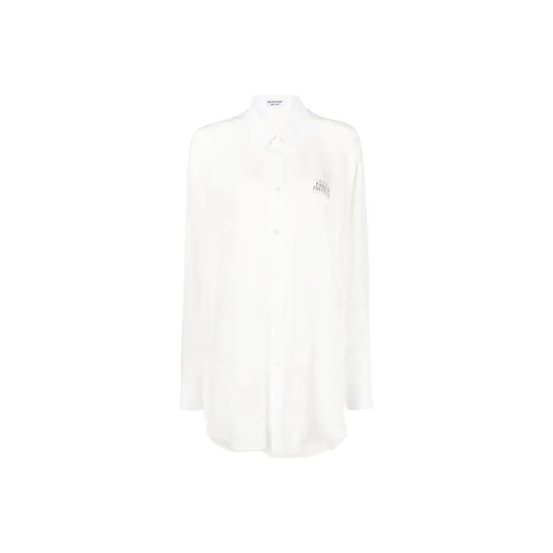 Balenciaga Fashion Institute Oversized Shirt-0