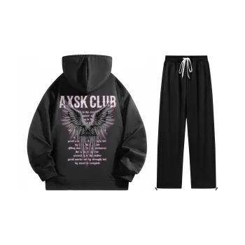 A.X.S.K Sweatshirt Sets Unisex