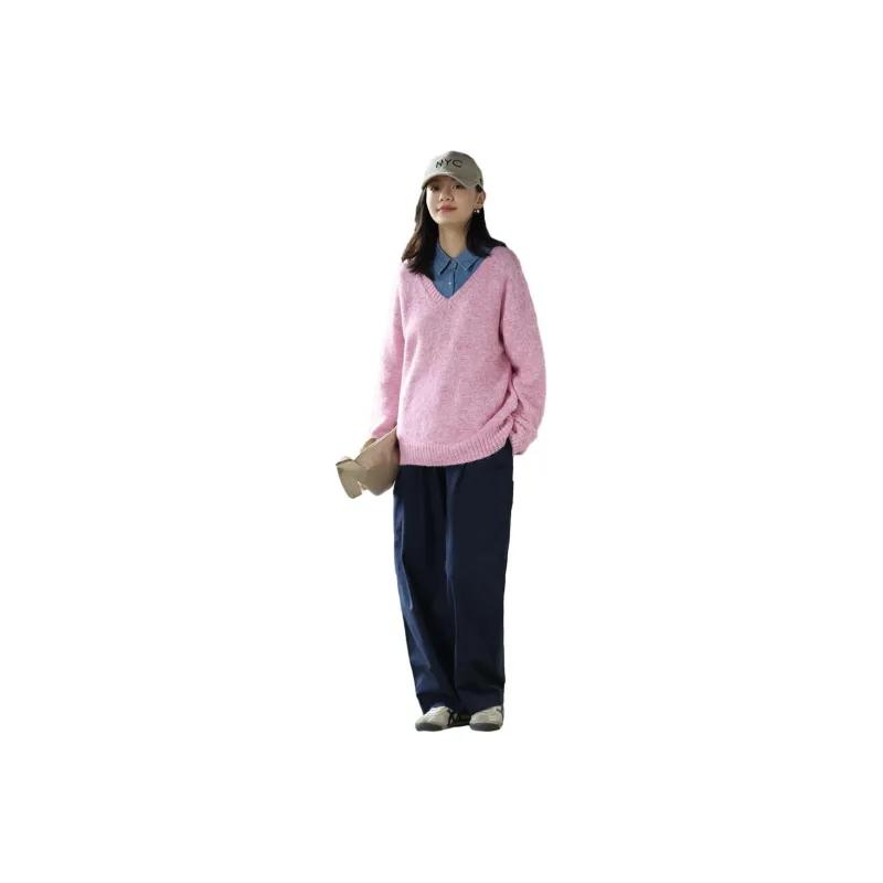 Dme Sweaters Women's Pink-0