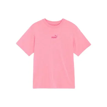 PUMA ESS+ MX NO1 Regular T-Shirt Women's Pink