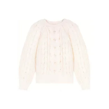 Maje Cable-knit Jumper