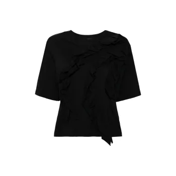 Ulla Johnson Aris Ruffle detail T shirt