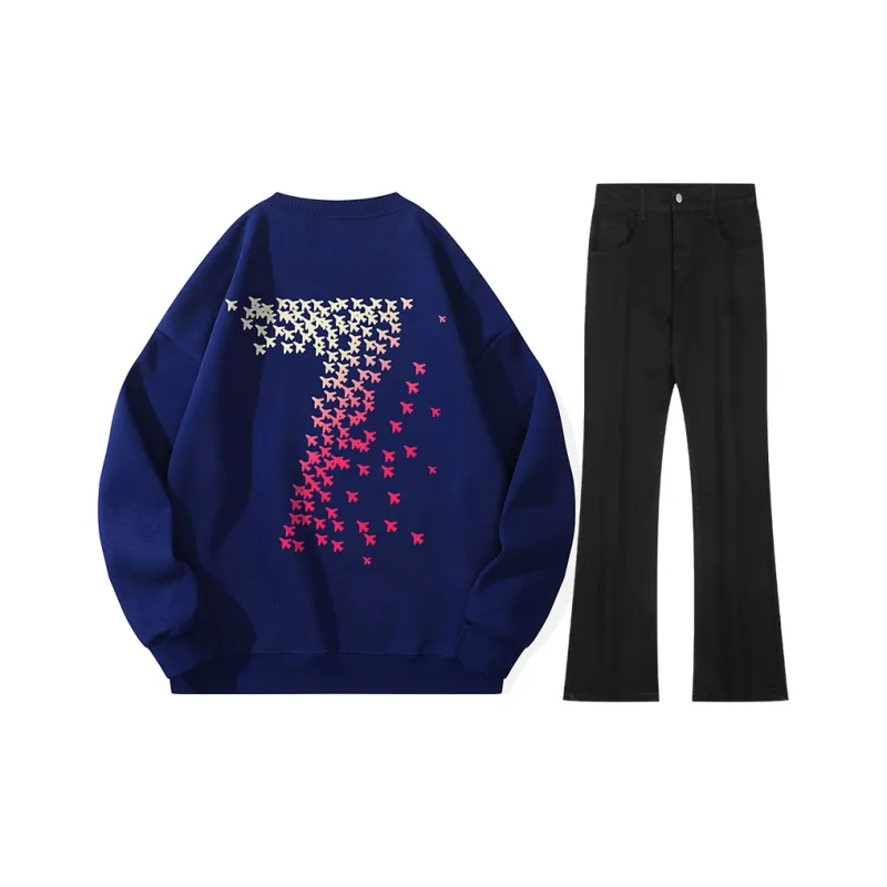 UNthemed Sweatshirt Sets Unisex-12