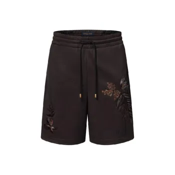 LOUIS VUITTON Embellished Jersey Shorts