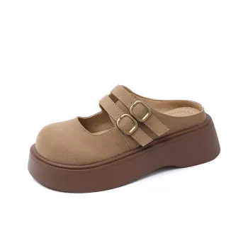 SUPEREDGE Loafers Women's Brown/Beige
