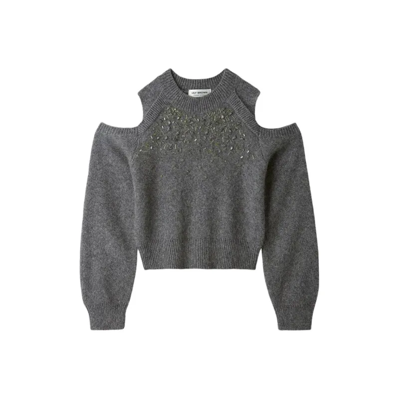 Lily Brown Sweaters Women's-1