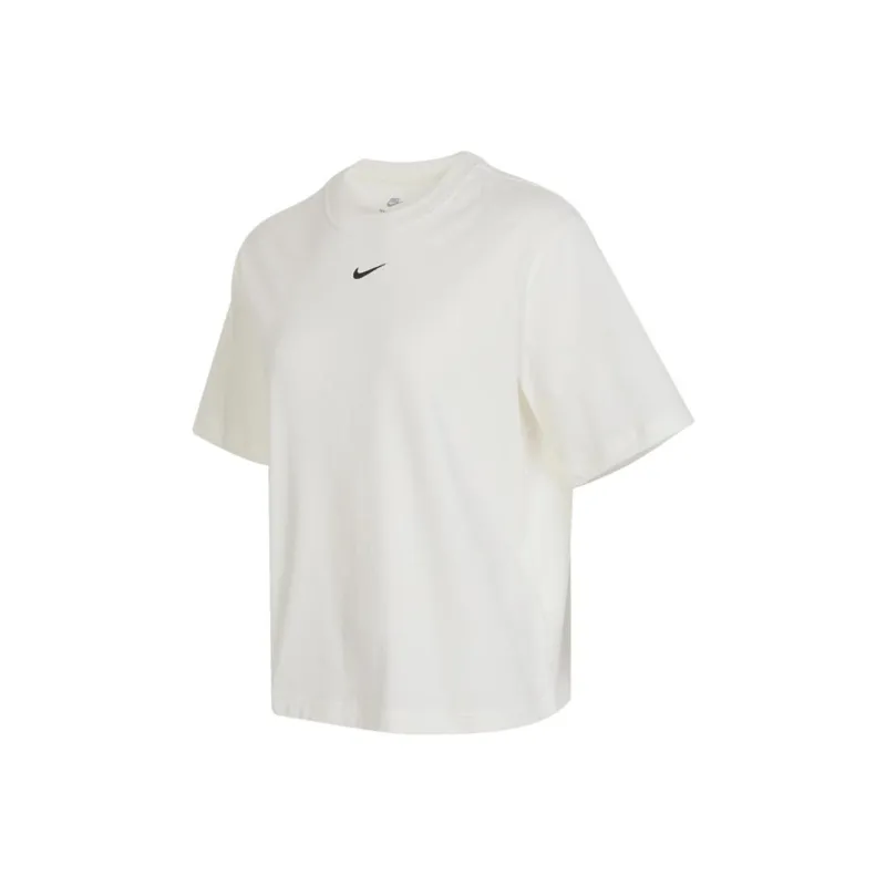 Nike Sportswear Essential Women's Oversized Sporty T-shirt White-0