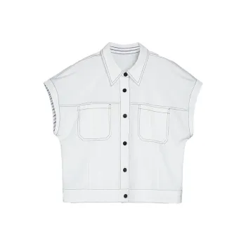 ELLE Shirts Women's White