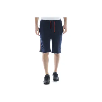 DANIELE ALESSANDRINI Casual Shorts Men's Dark Blue